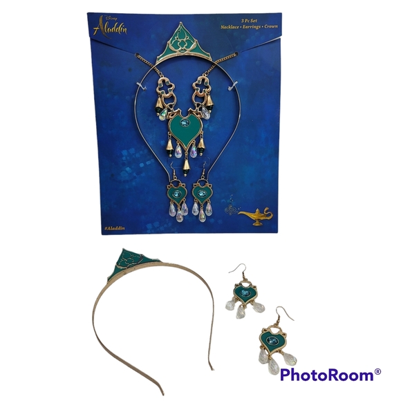 Disney Aladdin Princess Jasmine Costume Jewelry - Cosplay Halloween - Picture 1 of 16